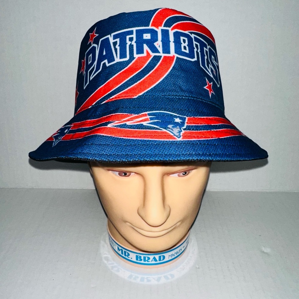 New England Patriots Custom Made Bucket Hat